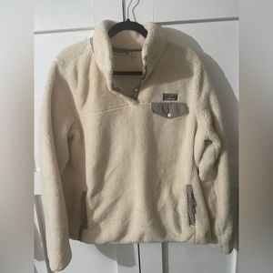 Womens xl hi-pile fleece pullover